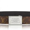 Replica Louis Vuitton Reverso 40mm Belt Monogram Eclipse M9044N 10