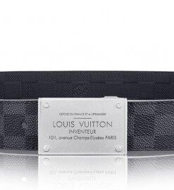 Replica Louis Vuitton Neo Inventeur Reversible 40MM Belt Graphite M9234Q