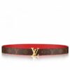 Replica Louis Vuitton LV Initiales 35mm Belt Taiga Leather M0001Q 10