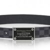 Replica Louis Vuitton LV New Wave 35mm Belt Monogram Denim M0146U 10