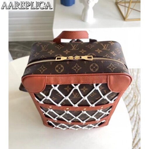 Replica Louis Vuitton LVxNBA Shoes Box Backpack M45784 7