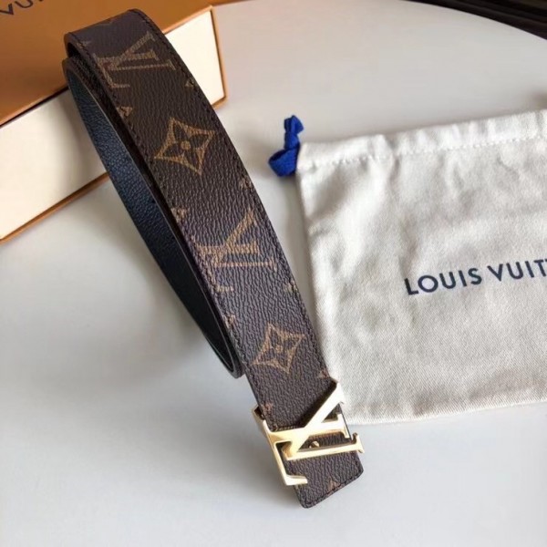Replica Louis Vuitton LV Initiales 30MM Reversible Belt Monogram M9453T for  Sale