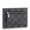 Replica Louis Vuitton Enveloppe Carte De Visite Damier Graphite N63338 9