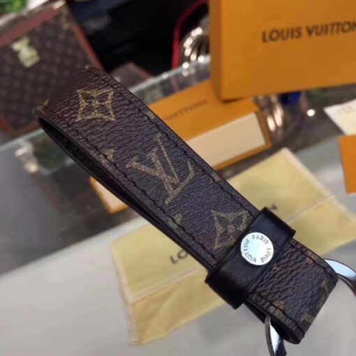 Replica Louis Vuitton LV Dragonne Key Holder Monogram Canvas M62709 6