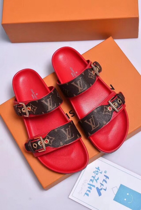 Louis Vuitton Monogram Canvas Bom Dia Flat Mule Sandals Size 9.5