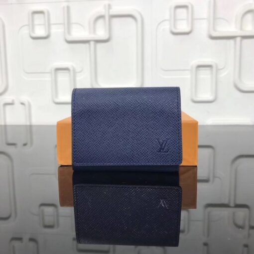 Replica Louis Vuitton Enveloppe Carte De Visite Taiga Leather M64022 4