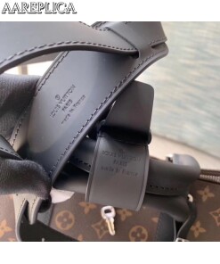 Replica Louis Vuitton Keepall Bandouli??re 55 Monogram Macassar M56714 2