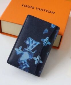 Replica Louis Vuitton Pocket Organizer Ink Watercolor Leather M80463 2
