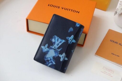 Replica Louis Vuitton Pocket Organizer Ink Watercolor Leather M80463 2