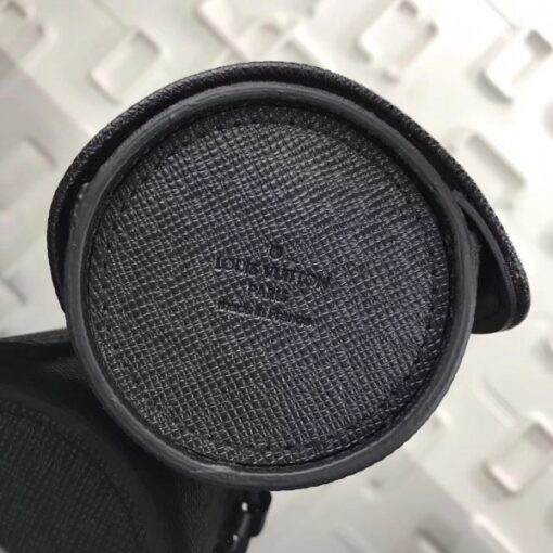 Replica Louis Vuitton 3 Watch Case Taiga Leather M32609 8
