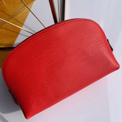 Replica Louis Vuitton Cosmetic Pouch PM Epi Leather M41114 6