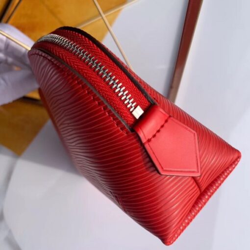 Replica Louis Vuitton Cosmetic Pouch PM Epi Leather M41114 7