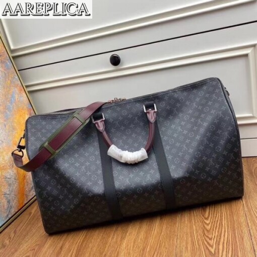 Replica Louis Vuitton Keepall Bandouliere 50 Patchwork Bag M56856 4