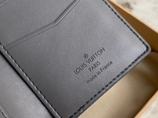 Replica Louis Vuitton Pocket Organizer Monogram Shadow Leather M81382 4