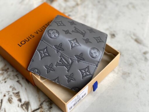 Replica Louis Vuitton Pocket Organizer Monogram Shadow Leather M81382 6