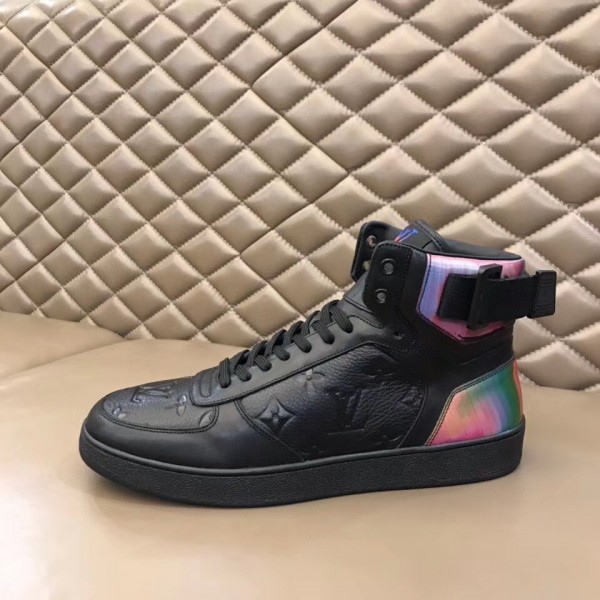 Louis Vuitton Rivoli Sneaker Boot BLACK. Size 05.5