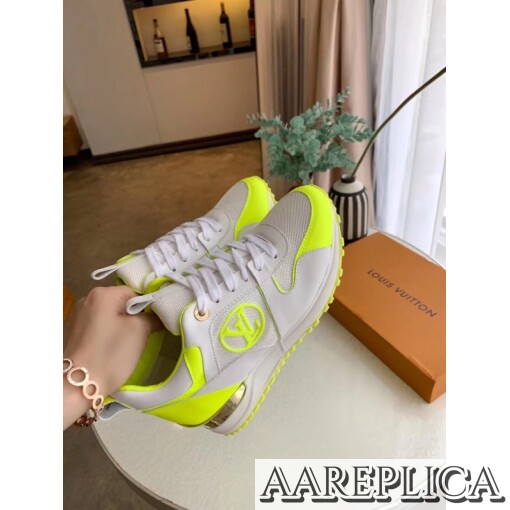 Replica Louis Vuitton Women’s Jaune Run Away Sneaker 5