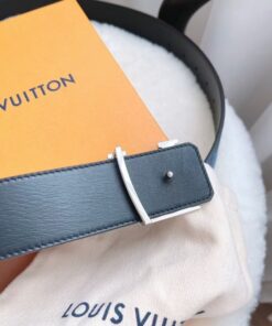 Replica Louis Vuitton LV Initiales 40MM Reversible Belt Damier Salt M0378Q 2