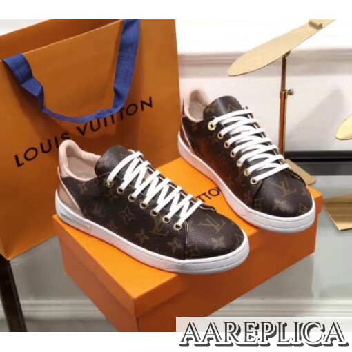 Replica Louis Vuitton Frontrow Sneaker Monogram canvas 4