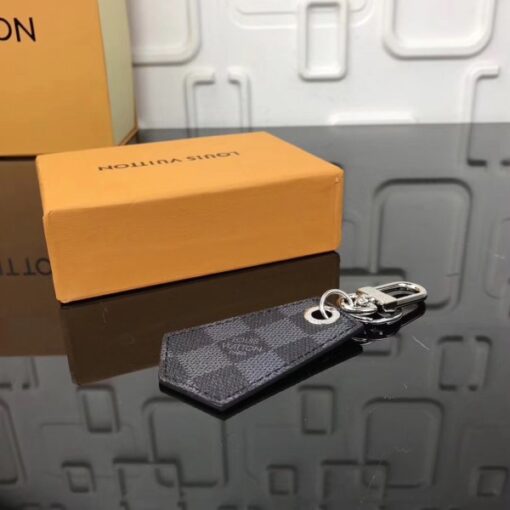 Replica Louis Vuitton Enchappes Key Holder Damier Graphite M67916 2