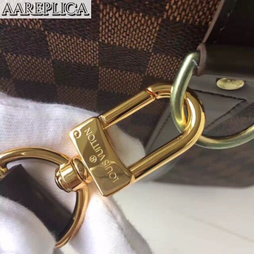 Replica Louis Vuitton Keepall Bandouli??re 55 Damier Ebene N41414 3