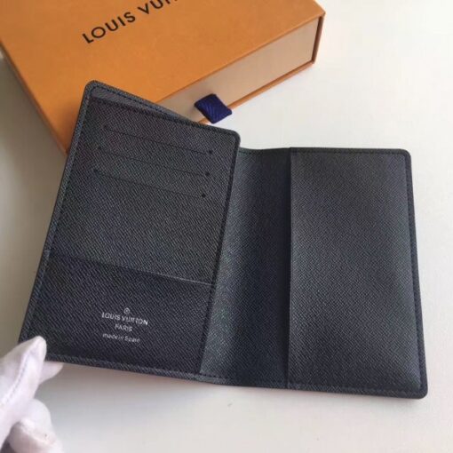 Replica Louis Vuitton Passport Cover Damier Graphite N60031 7