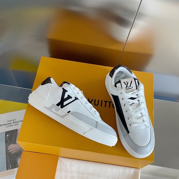 Louis Vuitton White Leather Sneaker