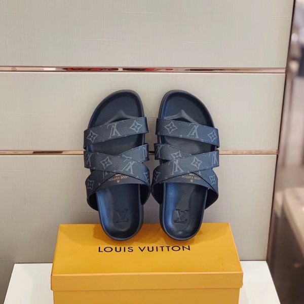 Replica Louis Vuitton Match-Up Sneaker Monogram Eclipse Canvas for Sale