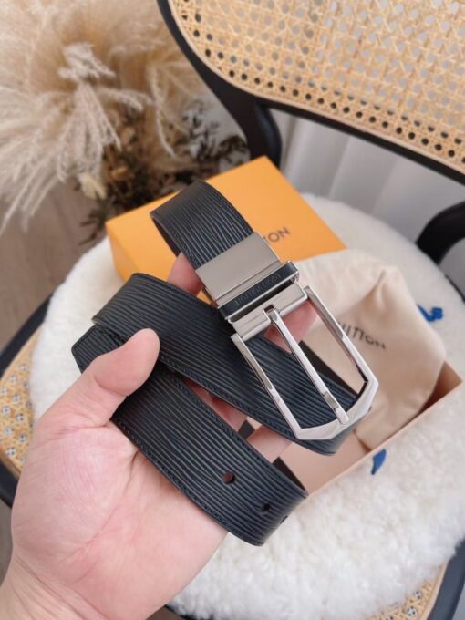 Replica Louis Vuitton Slender 35mm Reversible Belt Epi Leather M0128Q 3