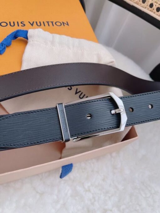 Replica Louis Vuitton Slender 35mm Reversible Belt Epi Leather M0128Q 4