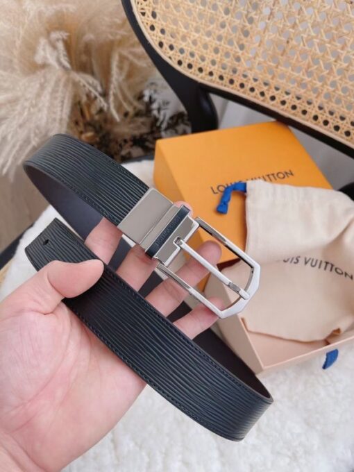 Replica Louis Vuitton Slender 35mm Reversible Belt Epi Leather M0128Q 6