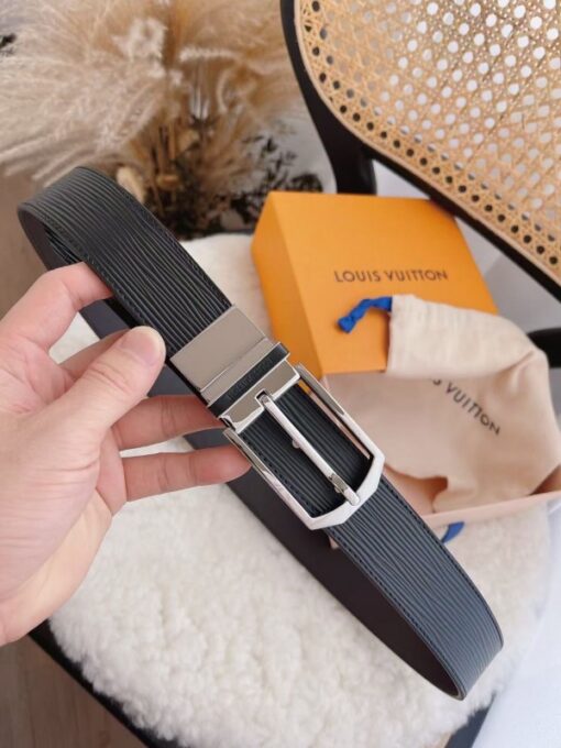 Replica Louis Vuitton Slender 35mm Reversible Belt Epi Leather M0128Q 8