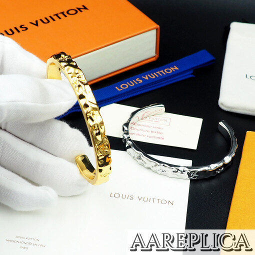 Replica Louis Vuitton MONOGRAM CARVED CUFF M00332 4