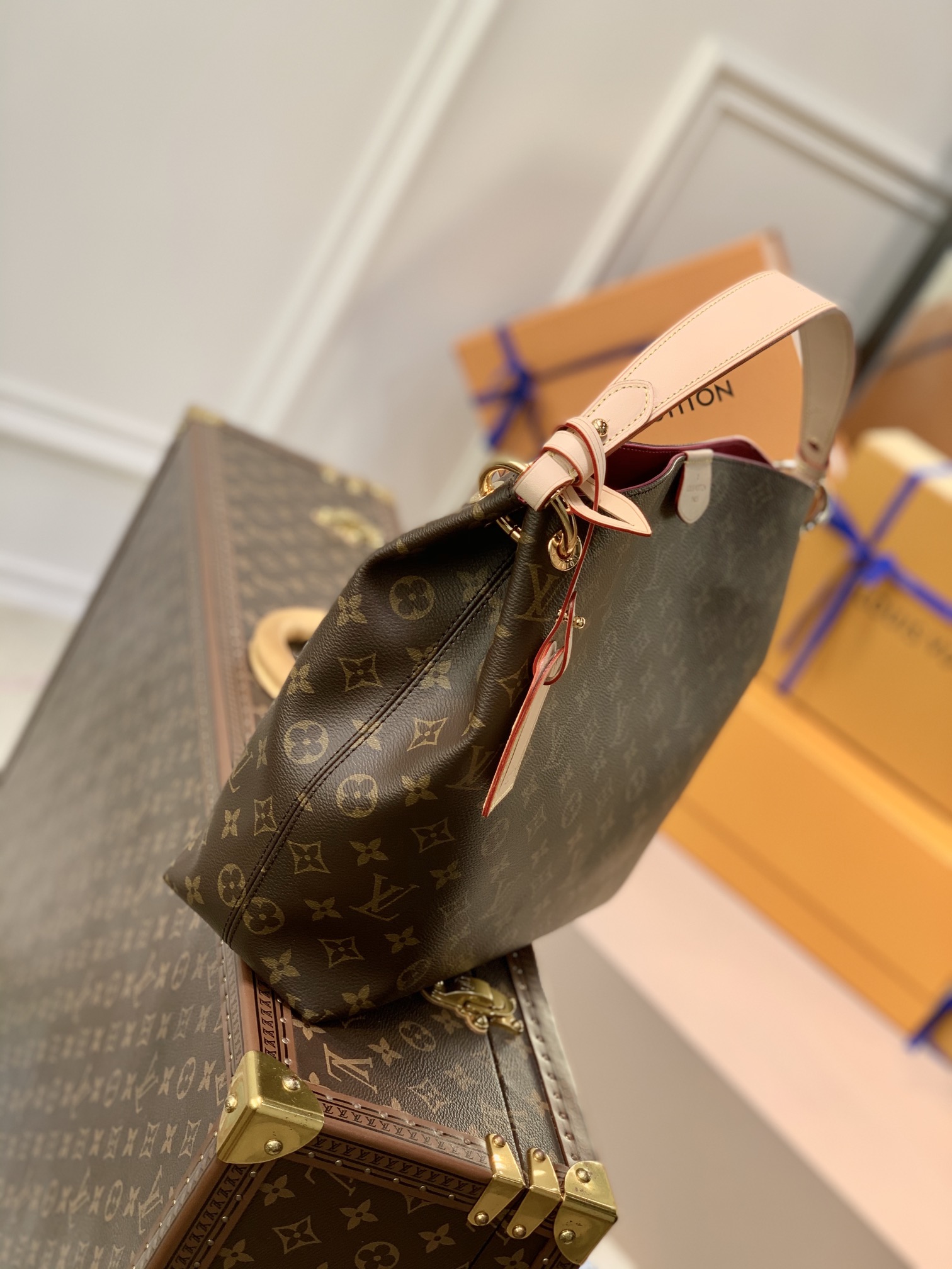 Louis Vuitton 2020 pre-owned Graceful PM Tote Bag - Farfetch