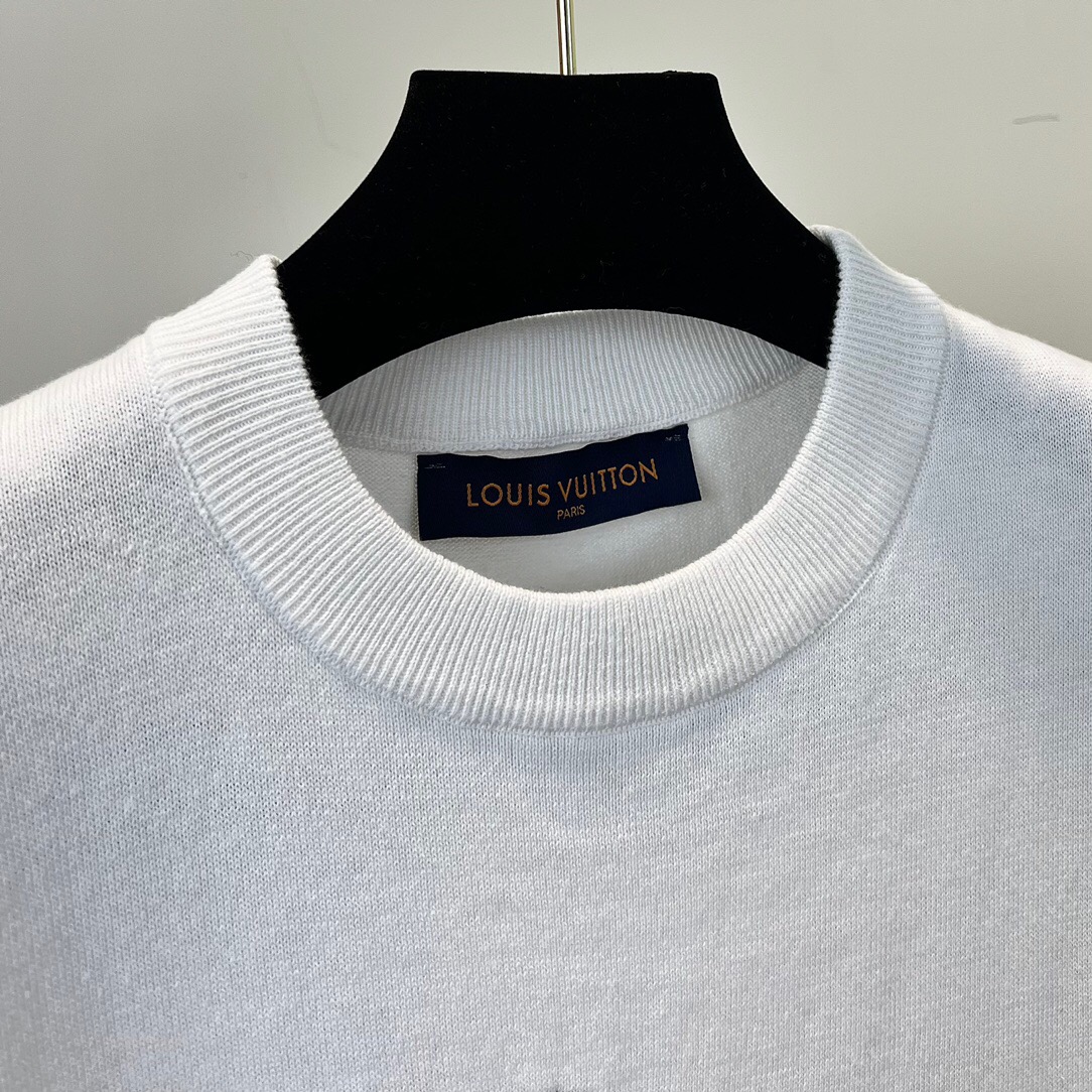 Louis Vuitton Graphic Short-sleeved Knitwear