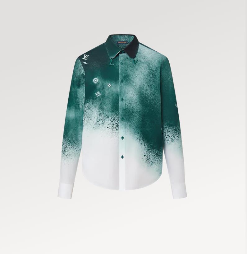 Replica Louis Vuitton LV LONG-SLEEVED GRAPHIC SHIRT 1AATGV Replica Louis Vuitton LV LONG-SLEEVED GRAPHIC SHIRT 1AATGV