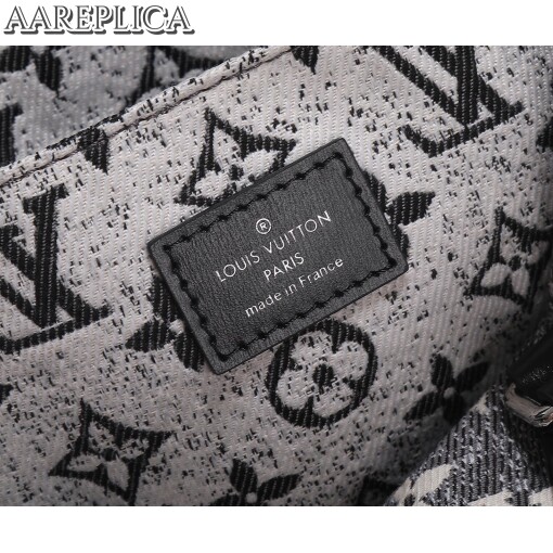 Replica Louis Vuitton ONTHEGO MM Bag Monogram Jacquard Denim M46448 10