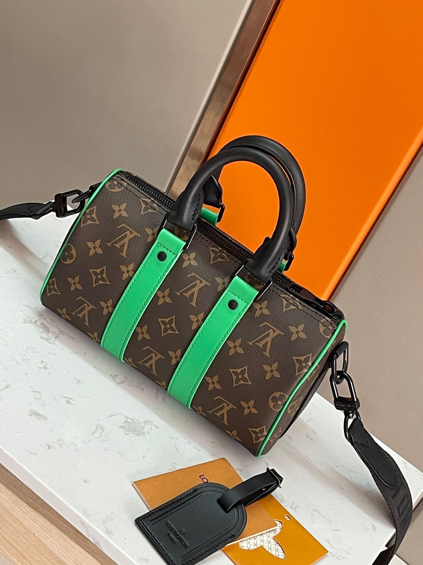 Replica Louis Vuitton Keepall Bandouliere 25 Bag M46249 Green Fake At Cheap  Price