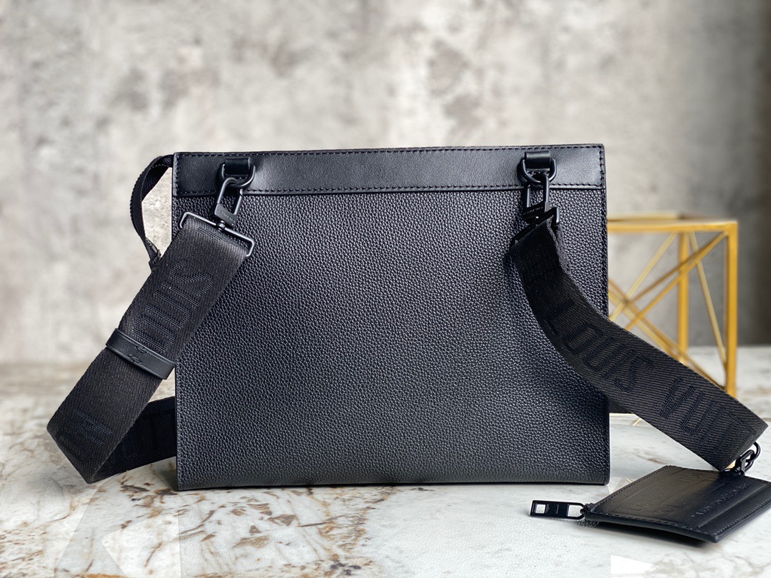 Replica Louis Vuitton Trio Messenger Bag Ink Watercolor Leather