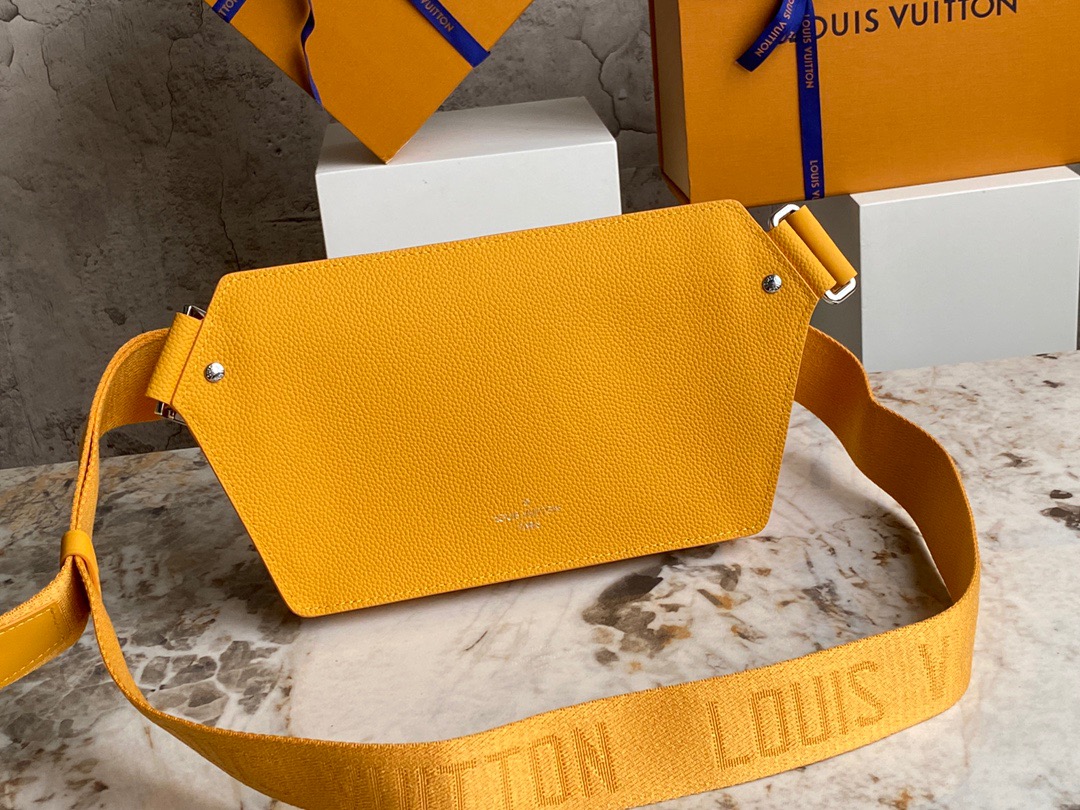Replica Louis Vuitton TAKEOFF SLING Saffron Yellow LV Bag M21419 6