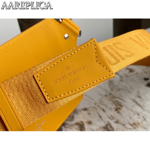 Replica Louis Vuitton TAKEOFF SLING Saffron Yellow LV Bag M21419 7