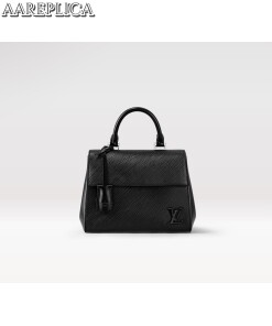 Replica Louis Vuitton LV CLUNY MINI Black Bag M58925