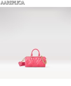 Replica Louis Vuitton LV PAPILLON BB Bag Dragon Fruit Pink M59826 1 247x296
