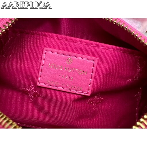 Replica Louis Vuitton LV PAPILLON BB Bag Dragon Fruit Pink M59826 10