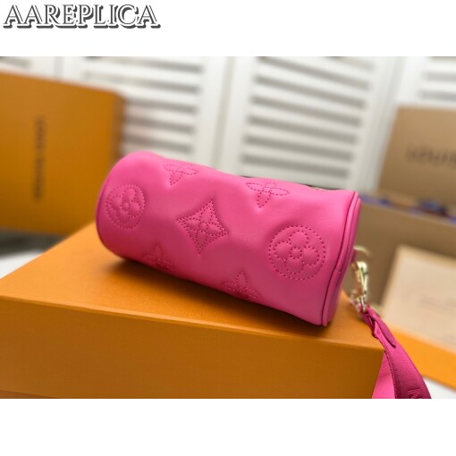 Replica Louis Vuitton LV PAPILLON BB Bag Dragon Fruit Pink M59826 5
