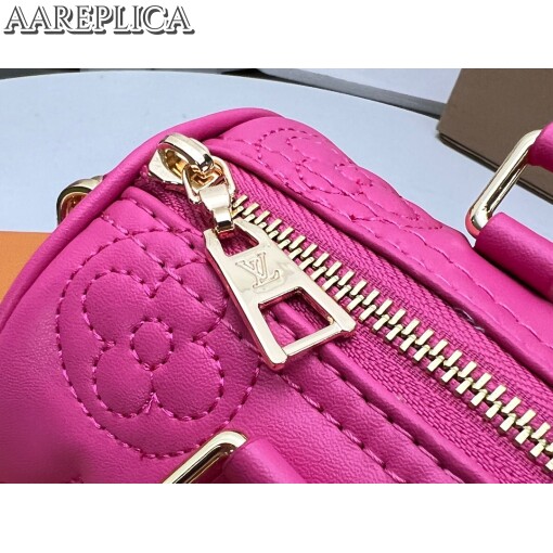 Replica Louis Vuitton LV PAPILLON BB Bag Dragon Fruit Pink M59826 7