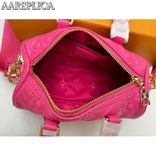 Replica Louis Vuitton LV PAPILLON BB Bag Dragon Fruit Pink M59826 9