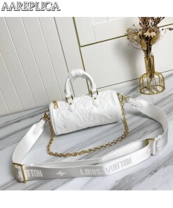 Replica Louis Vuitton LV PAPILLON BB Bag Snow White M59827 2
