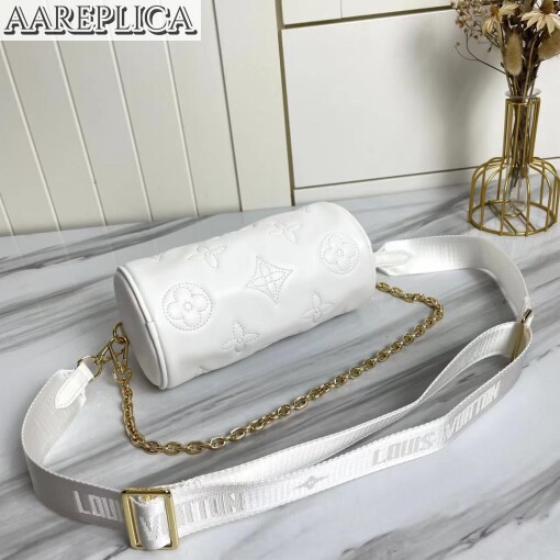 Replica Louis Vuitton LV PAPILLON BB Bag Snow White M59827 7