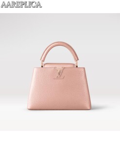 Replica Louis Vuitton Capucines BB LV Bag Pearly Pink M21103